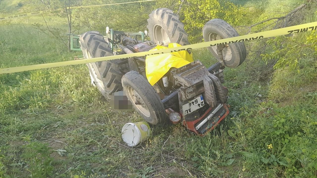 Erzincan'da Traktör Kazası: Sürücü Hayatını Kaybetti