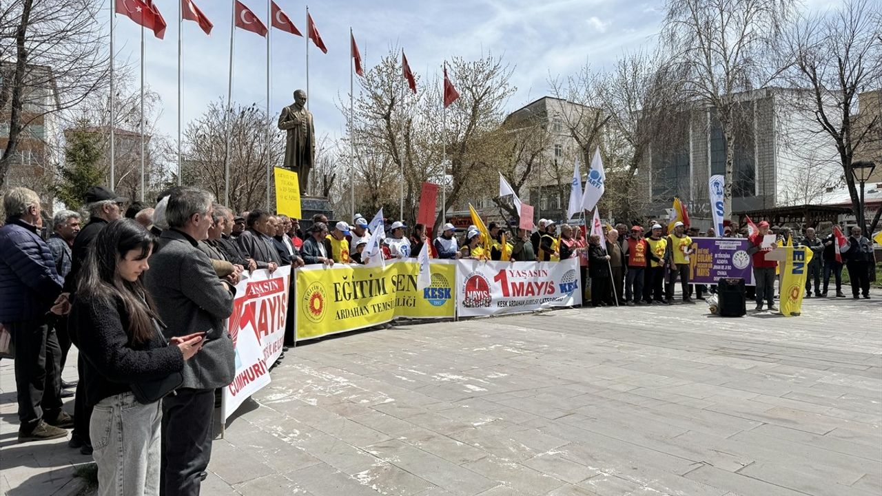 Erzurum ve Çevresinde 1 Mayıs Emek ve Dayanışma Günü Kutlandı