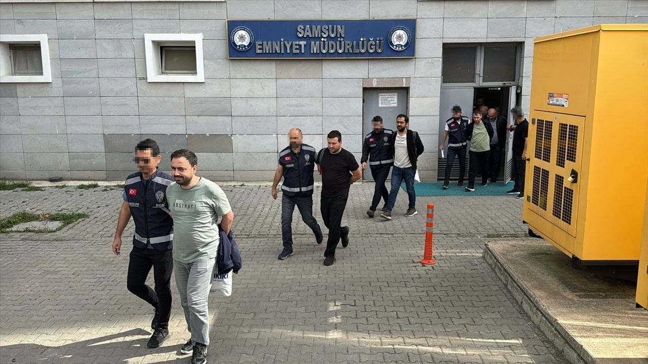 Samsun'da FETÖ Soruşturması: Dönüş Zincirine Yönelik Tutuklamalar