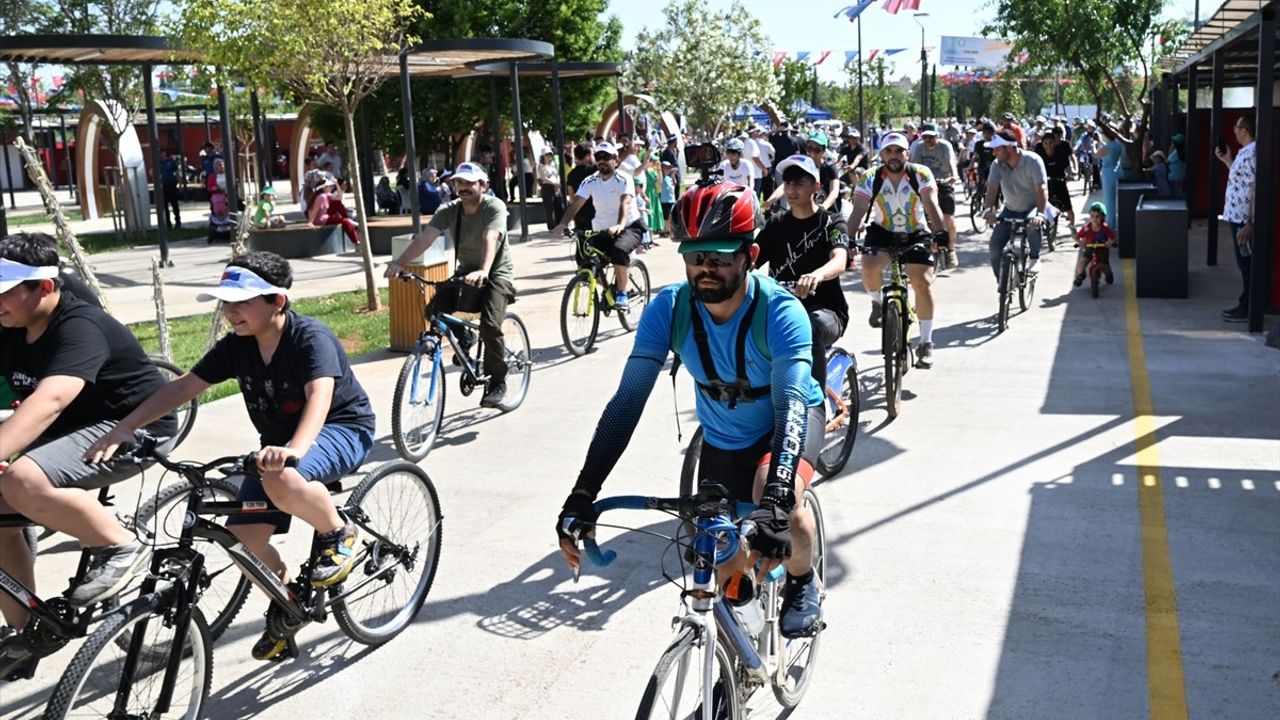 Gaziantep Bisiklet Festivali: 600 Pedal Çeviren Katılımcı