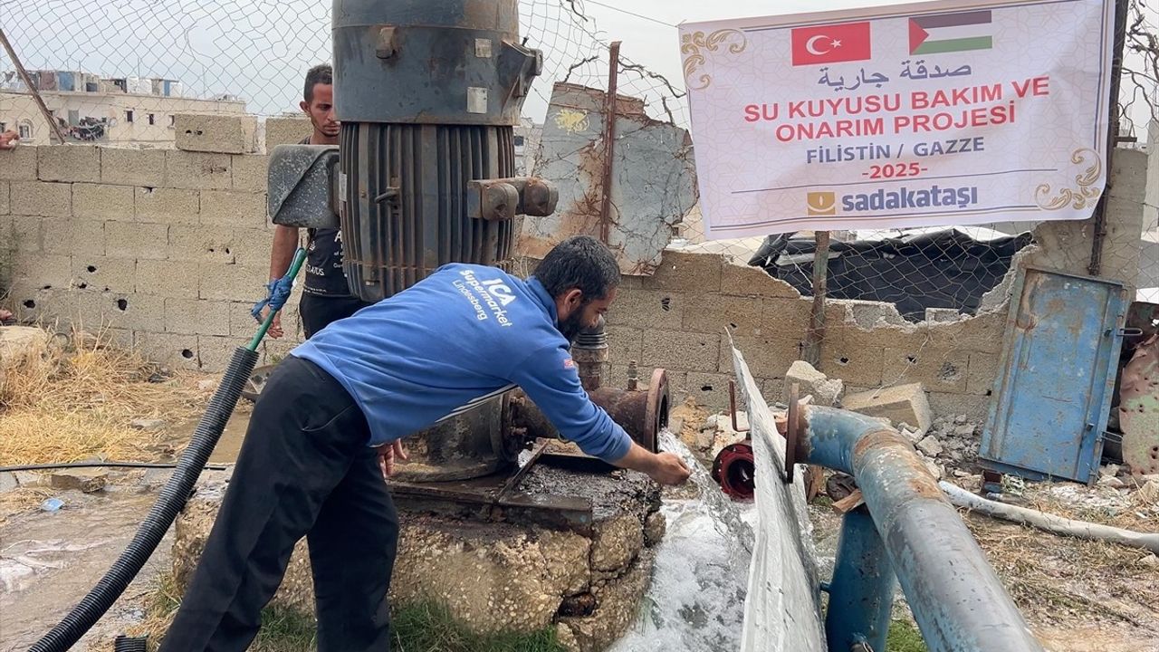 Gazze'de Yeraltı Suyuna Yeniden Hayat Veren Proje
