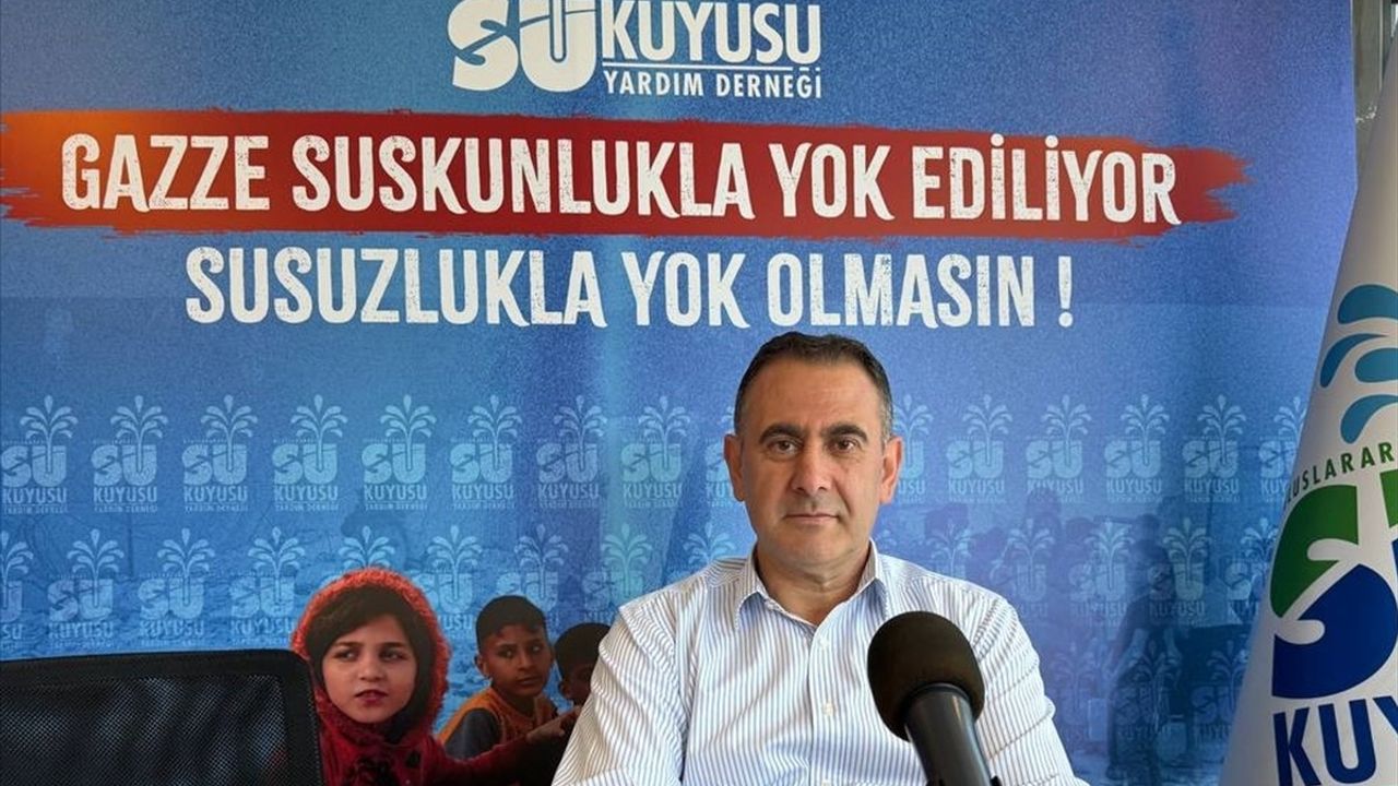Gazze'deki Su Krizi Uluslararası Su Kuyusu Yardım Derneği Tarafından Ele Alındı