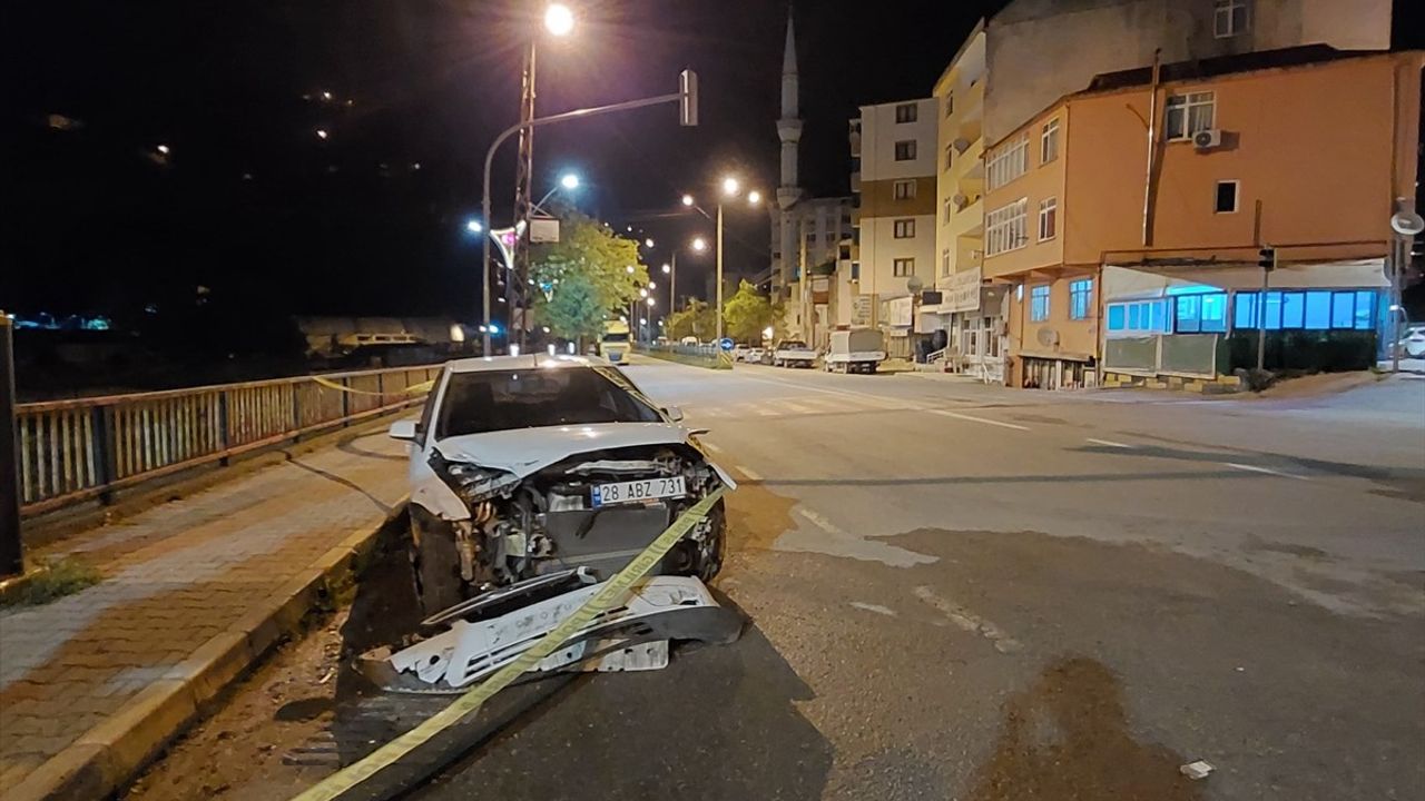 Giresun'da Trafik Kazası: İki Ölü, İki Yaralı