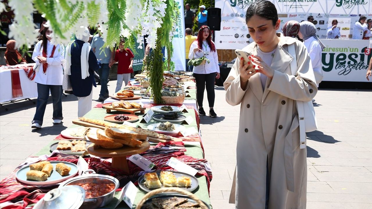 Giresun Gastronomi Festivali: Yerel Lezzetler Tanıtıldı