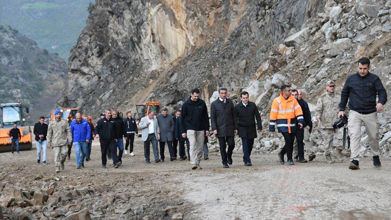 Gümüşhane-Giresun Kara Yolu Tekrar Ulaşıma Açıldı