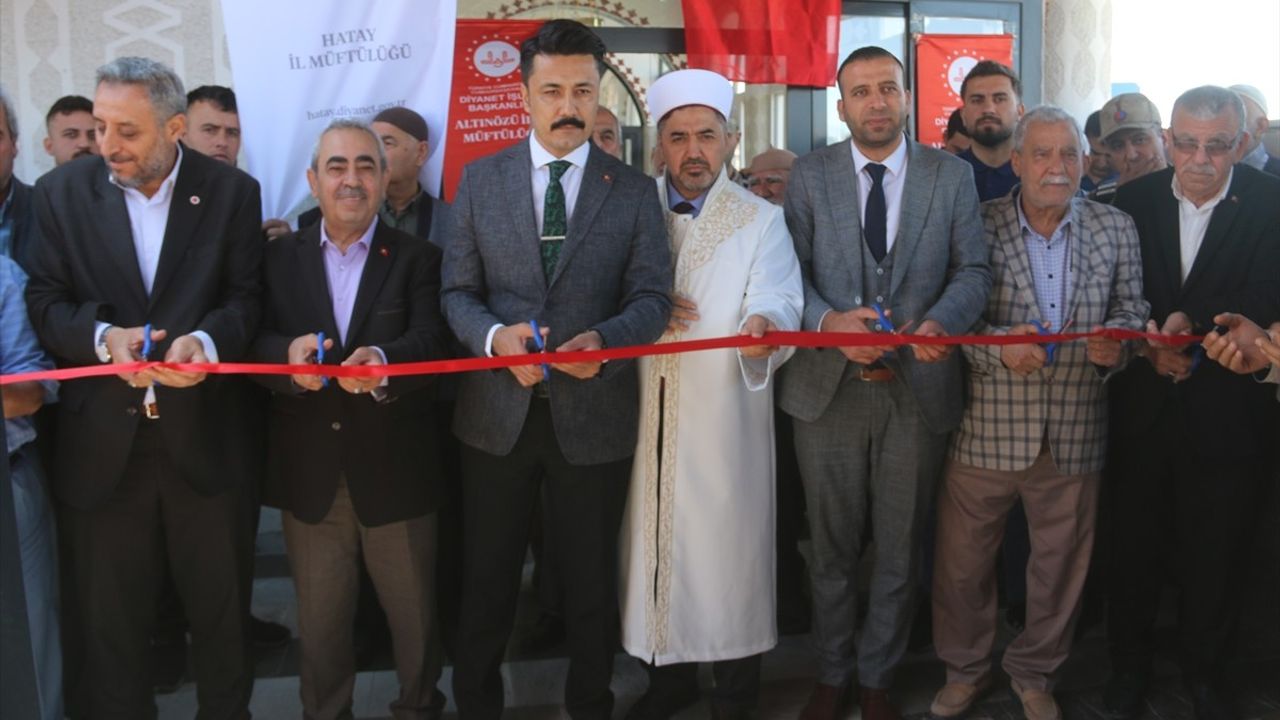 Hatay'da Yeni İbadet Alanları