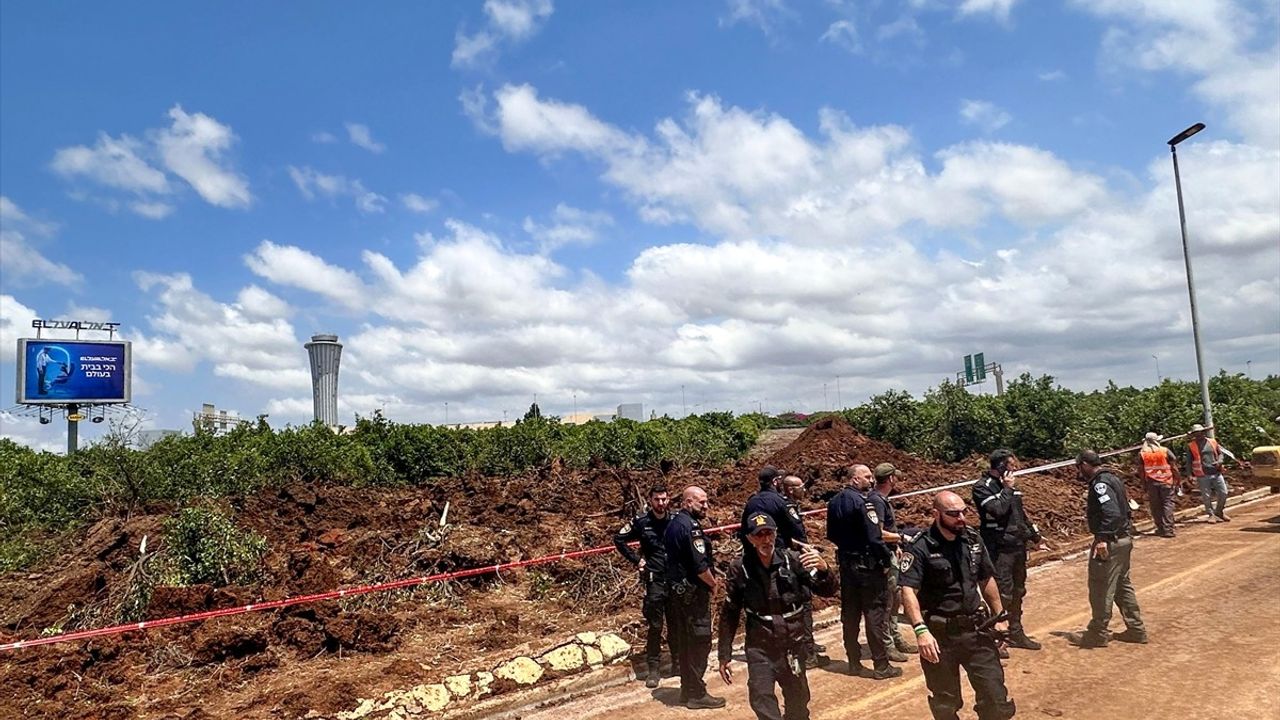 Husilerin İsrail Havaalanı'na Saldırısı