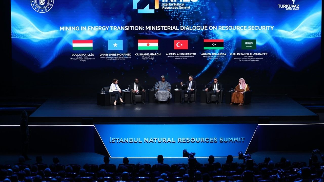 İstanbul Doğal Kaynaklar Zirvesi 2023: Enerji Dönüşümünde Madencilik Teması