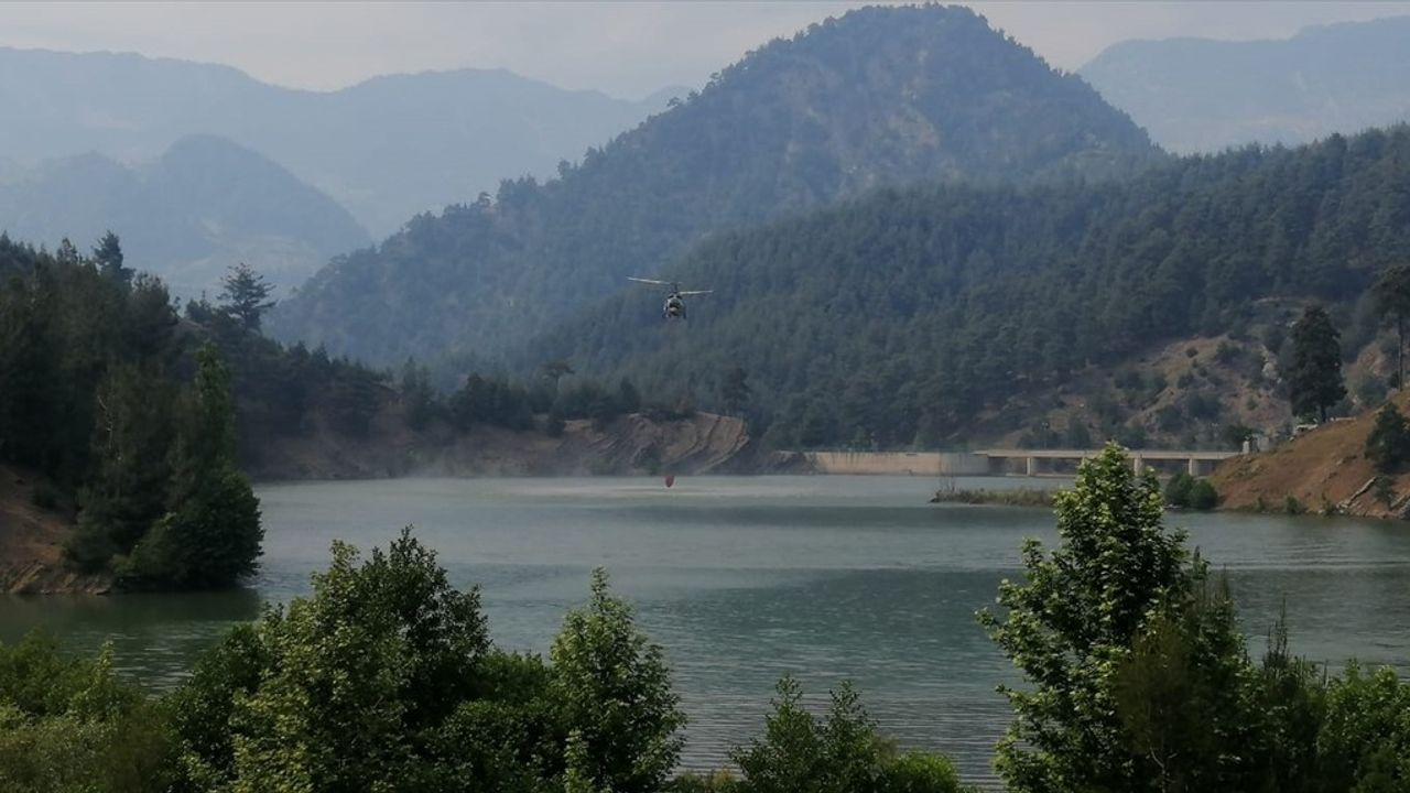 Kahramanmaraş'ta Orman Yangınına Hızla Müdahale