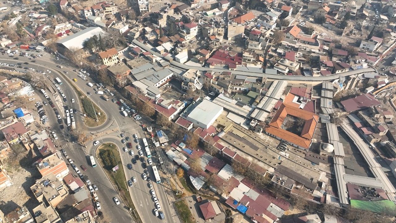 Kahramanmaraş Tarihi Kapalı Çarşı Restorasyonu Devam Ediyor