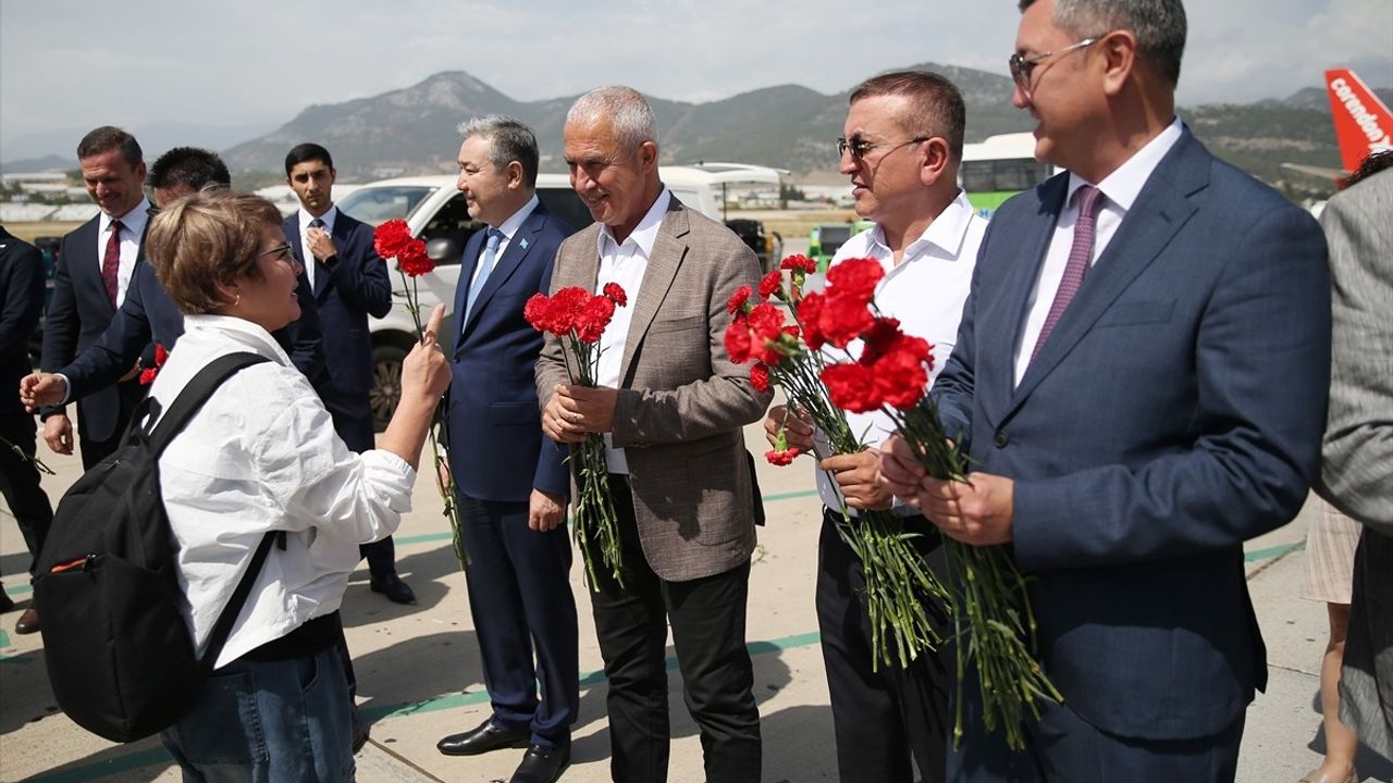 Kazakistan'dan Gazipaşa'ya İlk Charter Uçuşların Başlangıcı