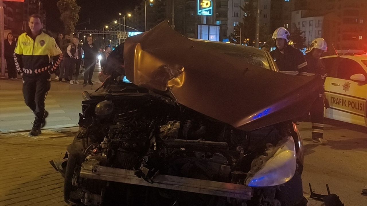 Kırıkkale'de Araçla Kaçan Zanlı Yakalandı