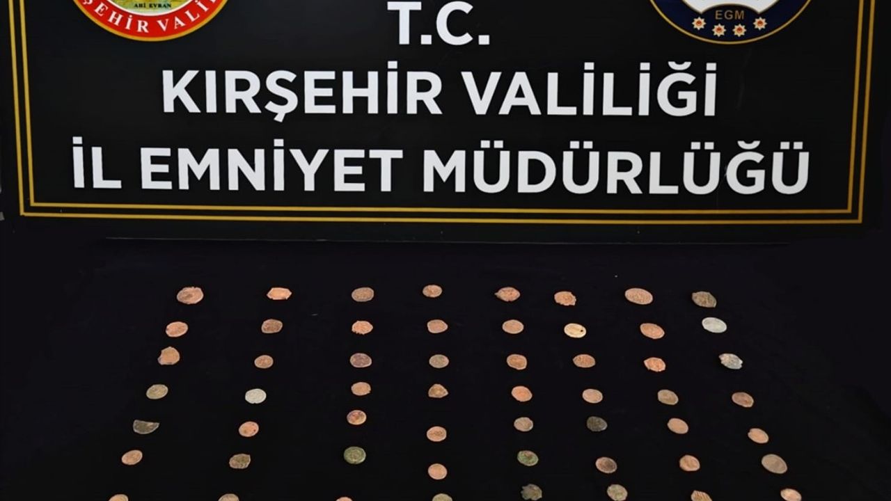 Kırşehir'de Tarihi Eser Kaçakçılarına Operasyon