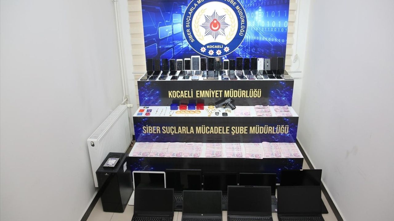 Kocaeli Merkezli Dolandırıcılık Operasyonu: 52 Zanlı Tutuklandı