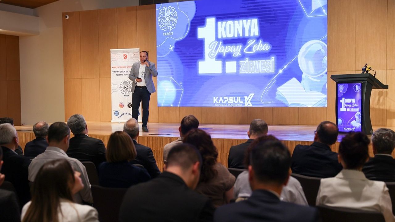 Konya'da 1. Yapay Zeka Zirvesi Gerçekleşti