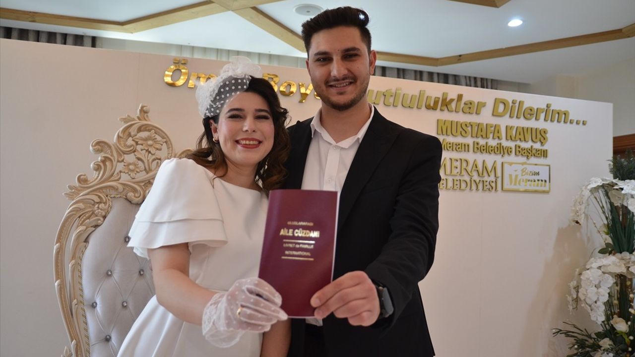Konya'da 25 Mayıs 2025'e Özel Nikah Yoğunluğu