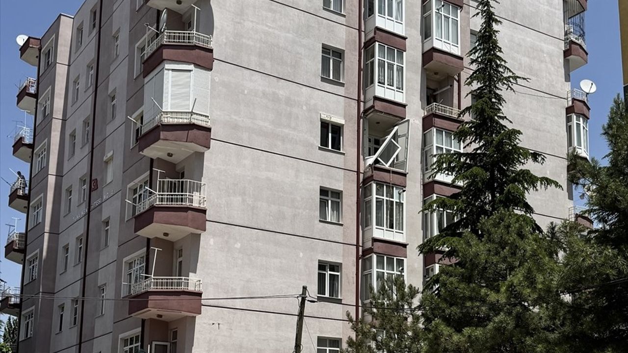 Konya'da Gaz Kaçağı Nedeniyle Patlama: 1 Yaralı