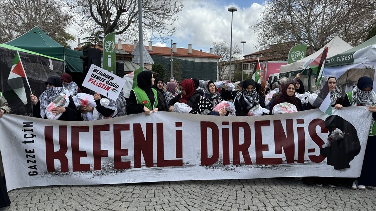 Konya'da Gazze Saldırılarına Gösterilen Tepki