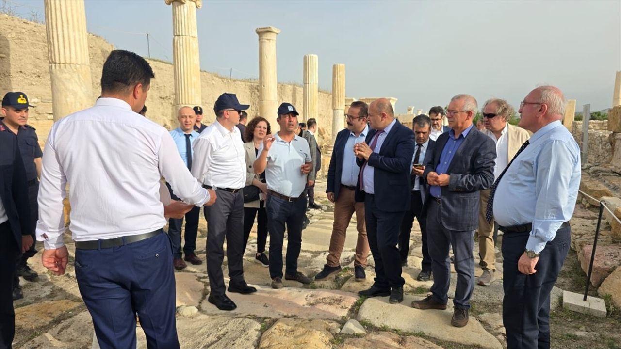 Kültür ve Turizm Bakan Yardımcısı Gökhan Yazgı'nın Denizli Antik Kentleri Ziyareti