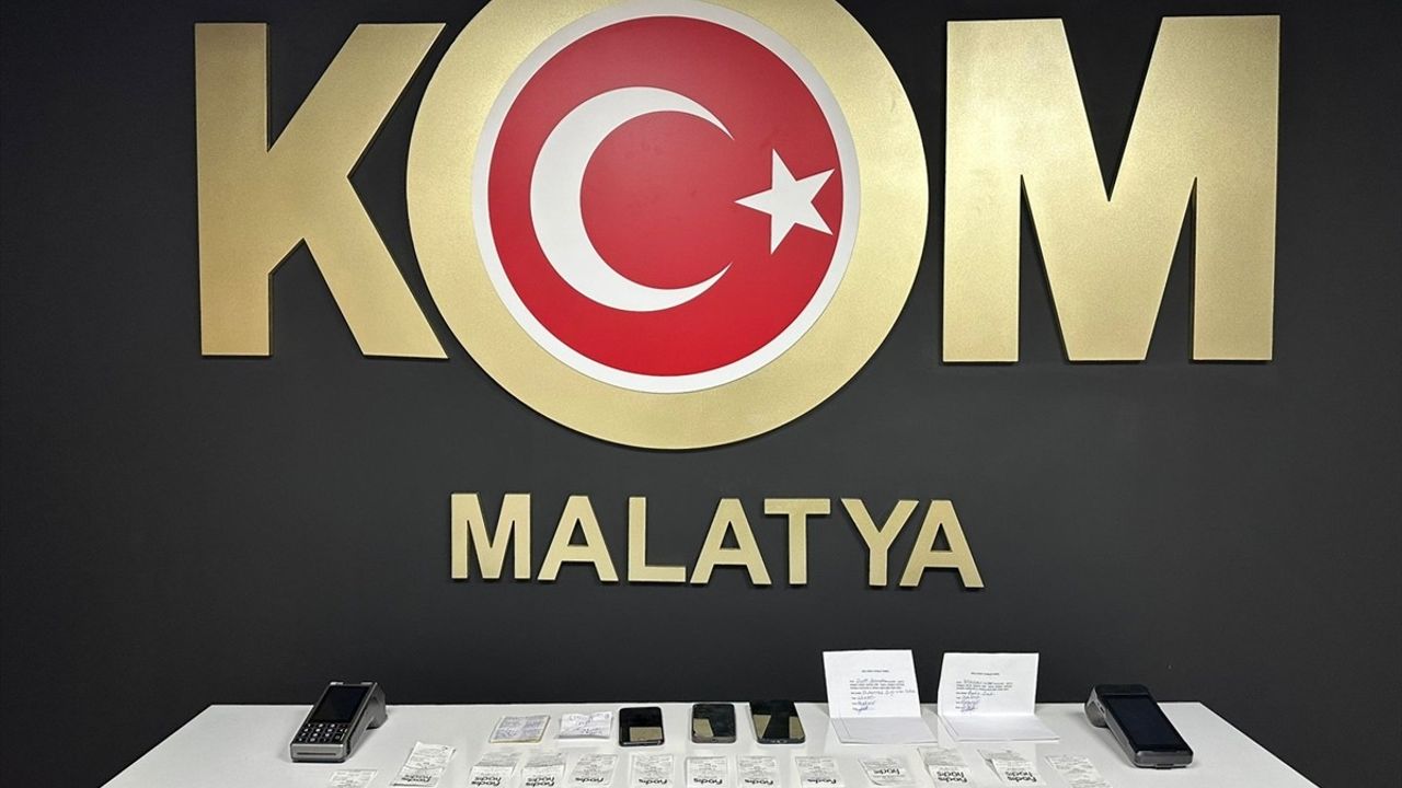 Malatya'da Tefecilik Operasyonu: Üç Şüpheli Tutuklandı