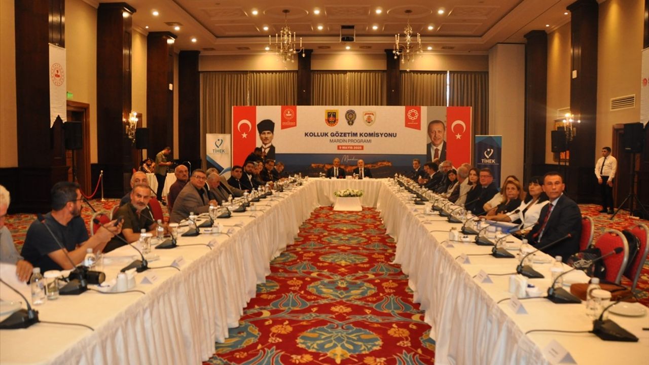 Mardin'de Kolluk Gözetim Komisyonu Toplantısı Yapıldı