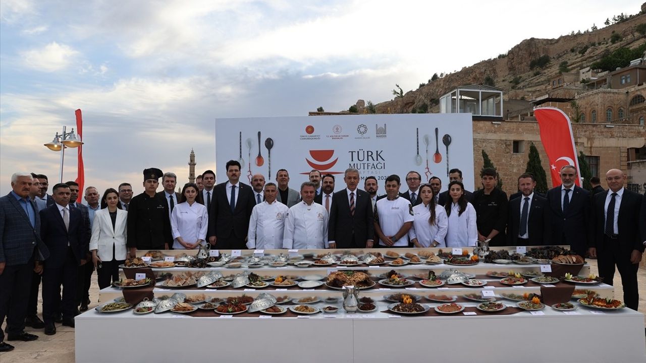 Mardin'in Eşsiz Lezzetleri Türk Mutfağı Haftası'nda Tanıtıldı