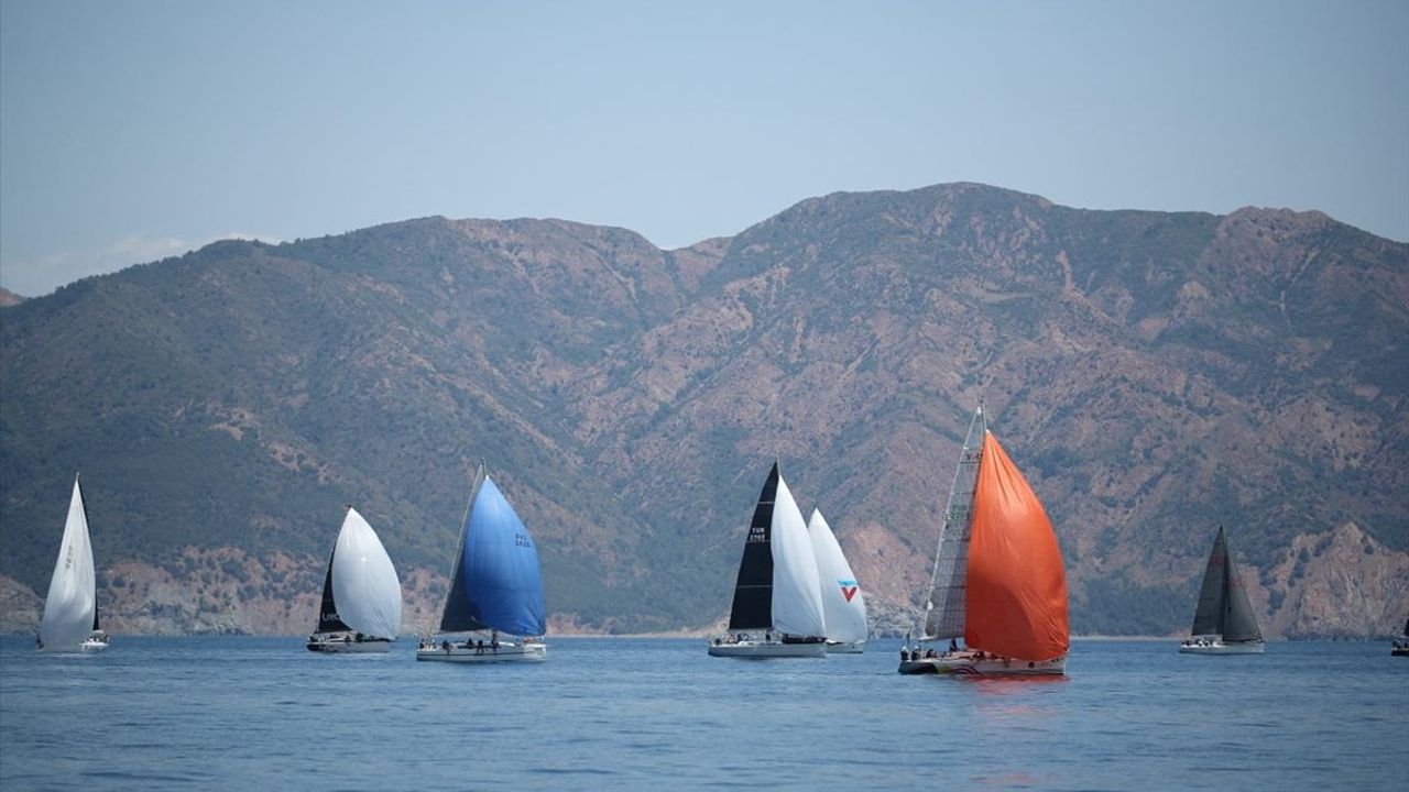 Marmaris'te Nurolbank Loryma Cup Yat Yarışları Start Aldı
