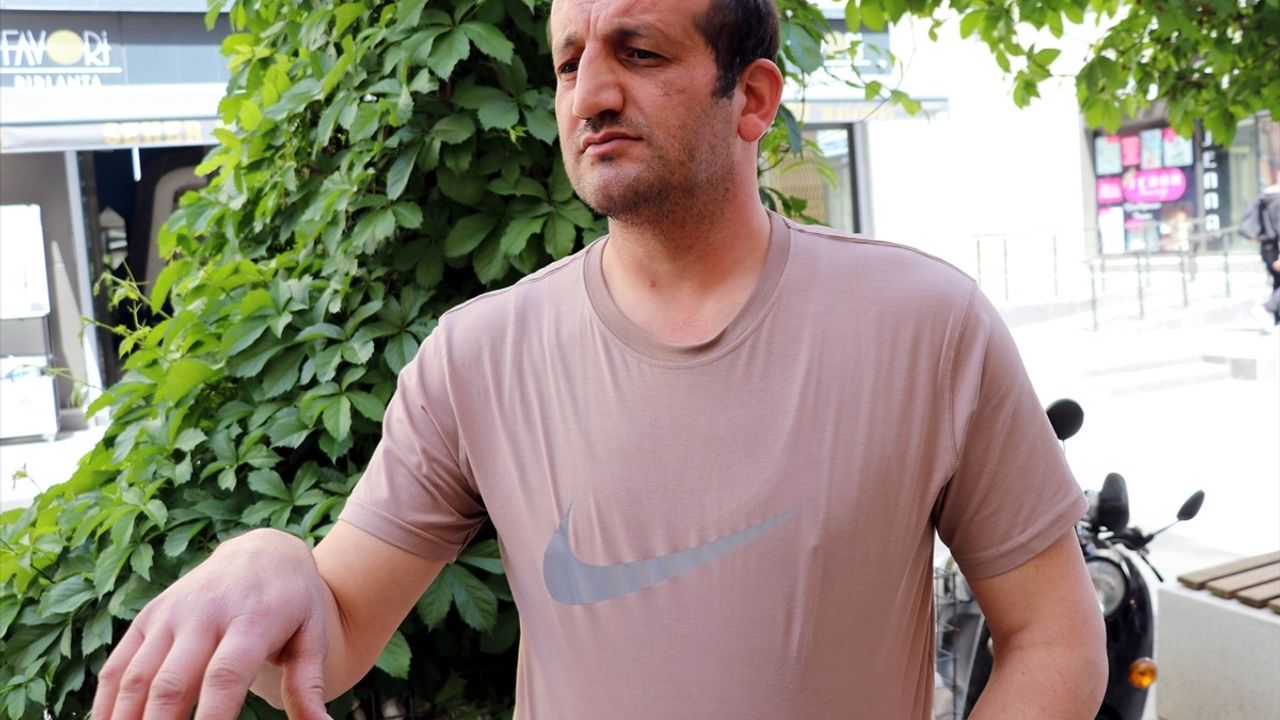 Merzifon'da Zabıta ile Engelli Birey Arasında Arbede
