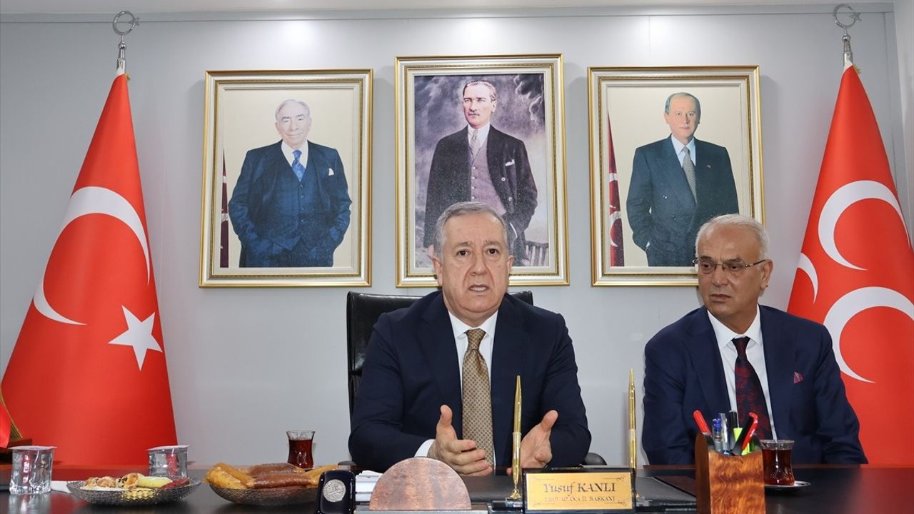 MHP Genel Başkan Yardımcısı Sadir Durmaz Adana'da