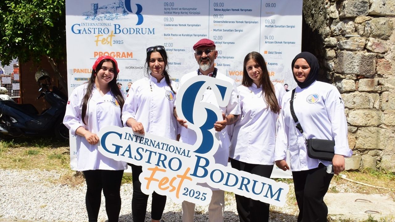 Muğla'da Uluslararası Gastro Bodrum Festivali Rüzgarı
