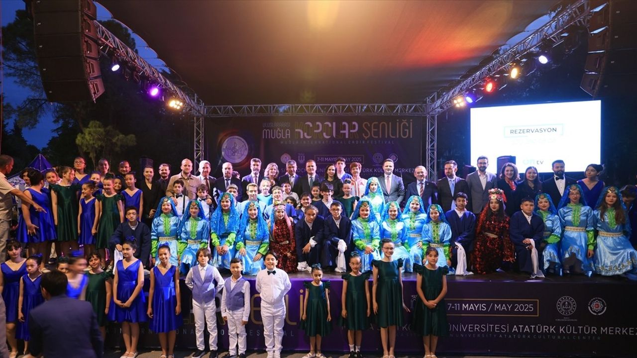 Muğla Uluslararası Korolar Şenliği Başladı
