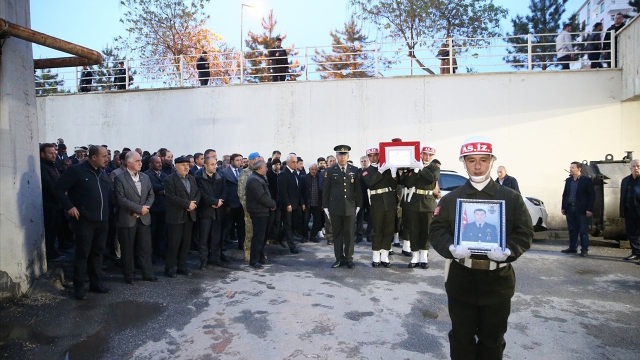Muş'ta Şehit Piyade Uzman Çavuş Mesut Karadağ'ın Naaşı Getirildi