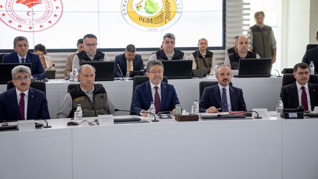 Orman Yangınlarına Karşı Hazırlık Toplantısı: Bakan Yumaklı'nın Açıklamaları