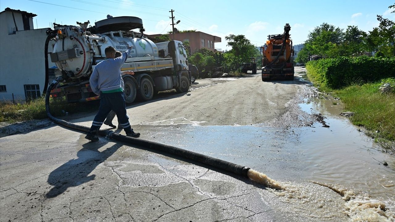 Osmaniye'de Sel Felaketi: 8 Araçtan 7'sine Ulaşıldı
