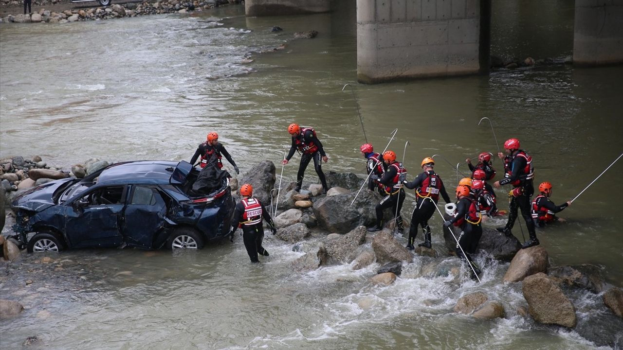 Rize'de Bölgesel Sel ve Taşkın Tatbikatı Gerçekleştirildi
