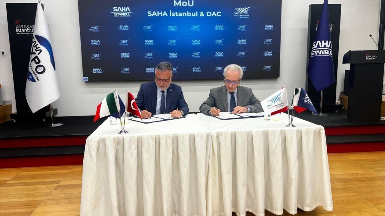 SAHA İstanbul ve Campania Aerospace'ten Stratejik İşbirliği Anlaşması