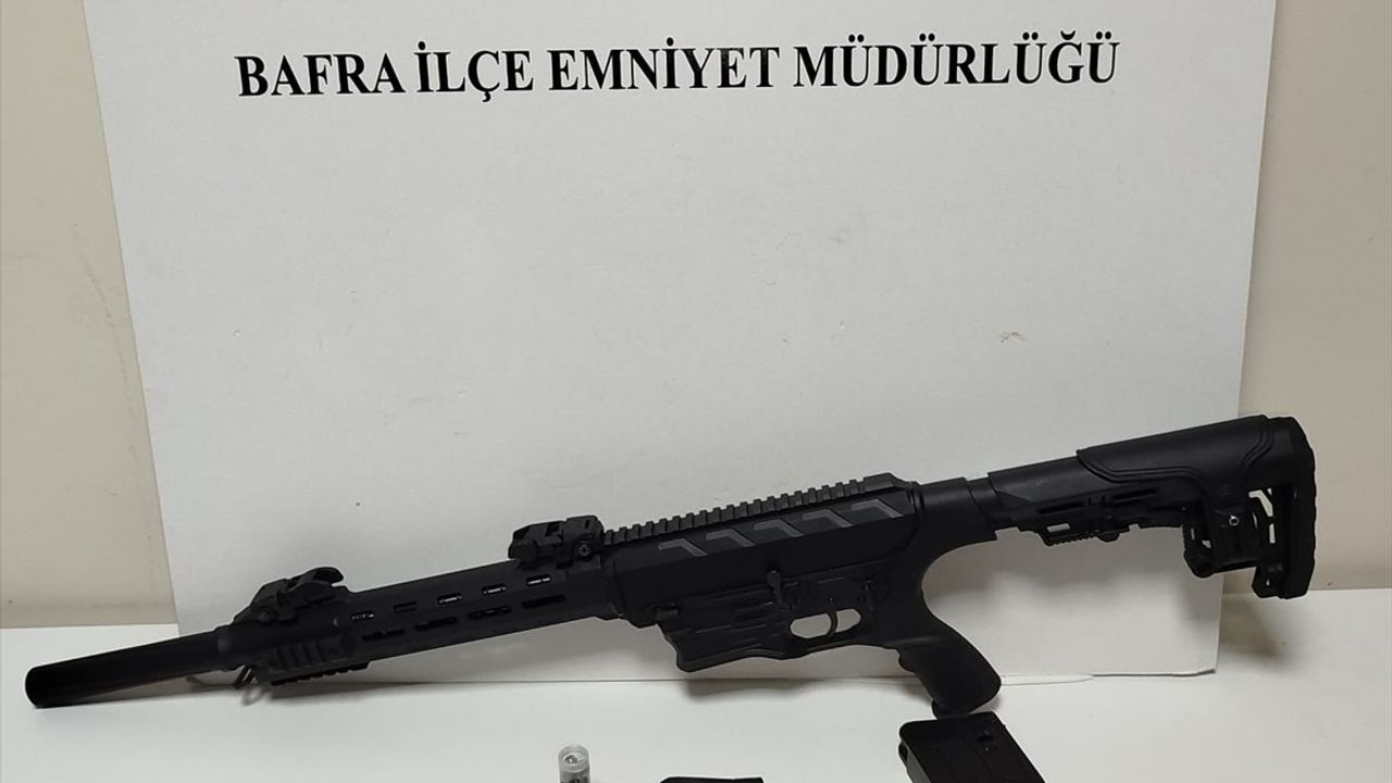 Samsun Bafra'da Silahlı Tehdit Olayında 3 Şüpheli Yakalandı