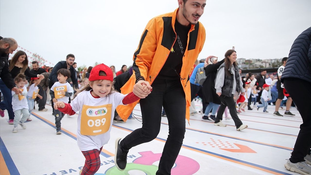 Samsun'da Çocuk Maratonu ve Festivali Coşkusu