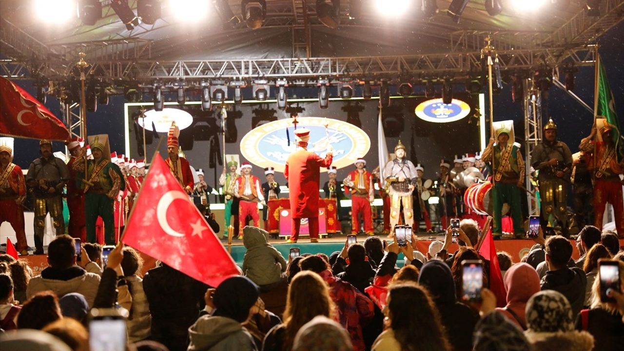Samsun'da Mehteran Gösterisi Büyük İlgi Topladı