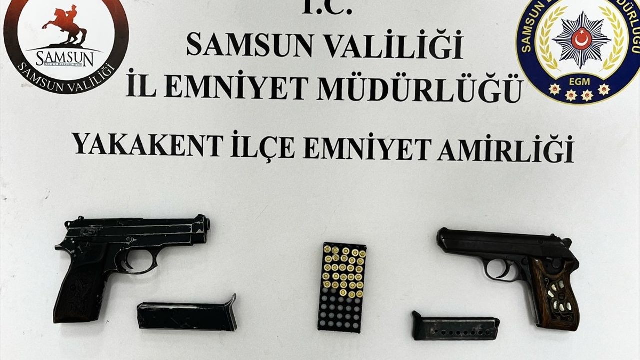 Samsun'da Silah Kaçakçılığı Operasyonu