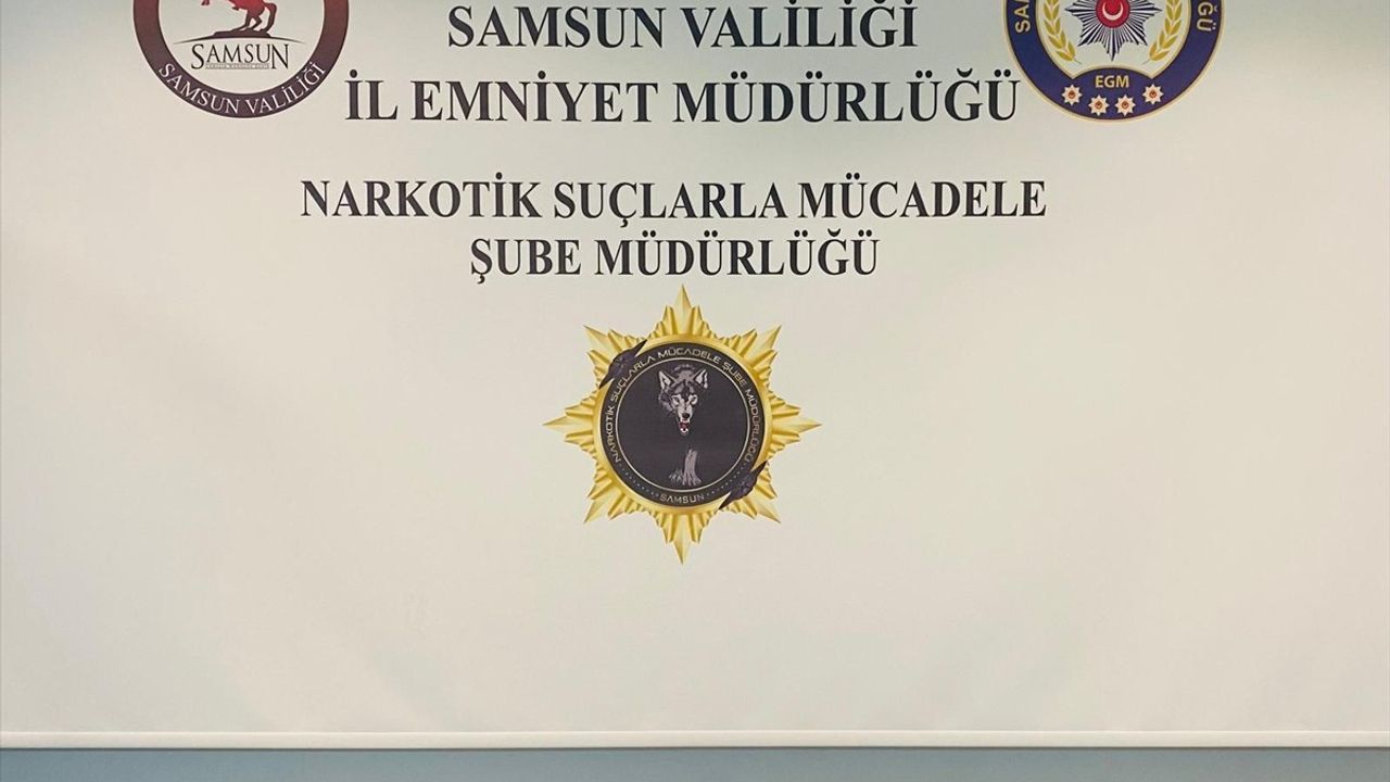 Samsun'da Uyuşturucu Operasyonu: 2 Gözaltı