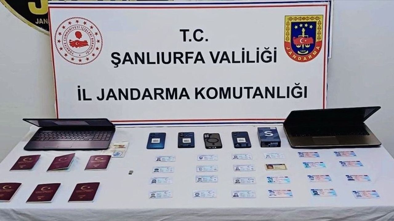 Şanlıurfa'da Sahte Sürücü Belgeleri Operasyonu