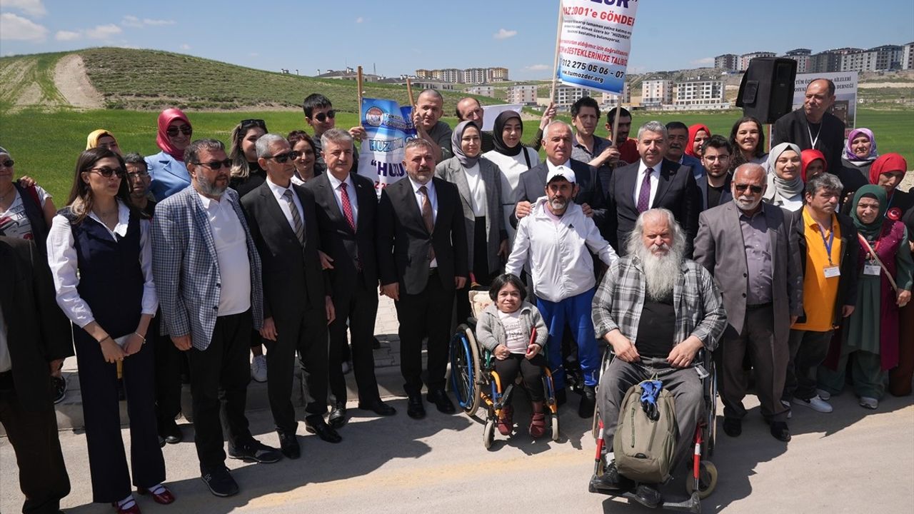Sincan'da Kimsesiz Engelliler İçin Huzurevi Temeli Atıldı
