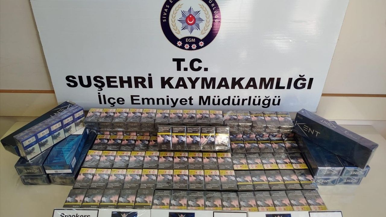 Sivas'ta Düzensiz Göçmen Operasyonu