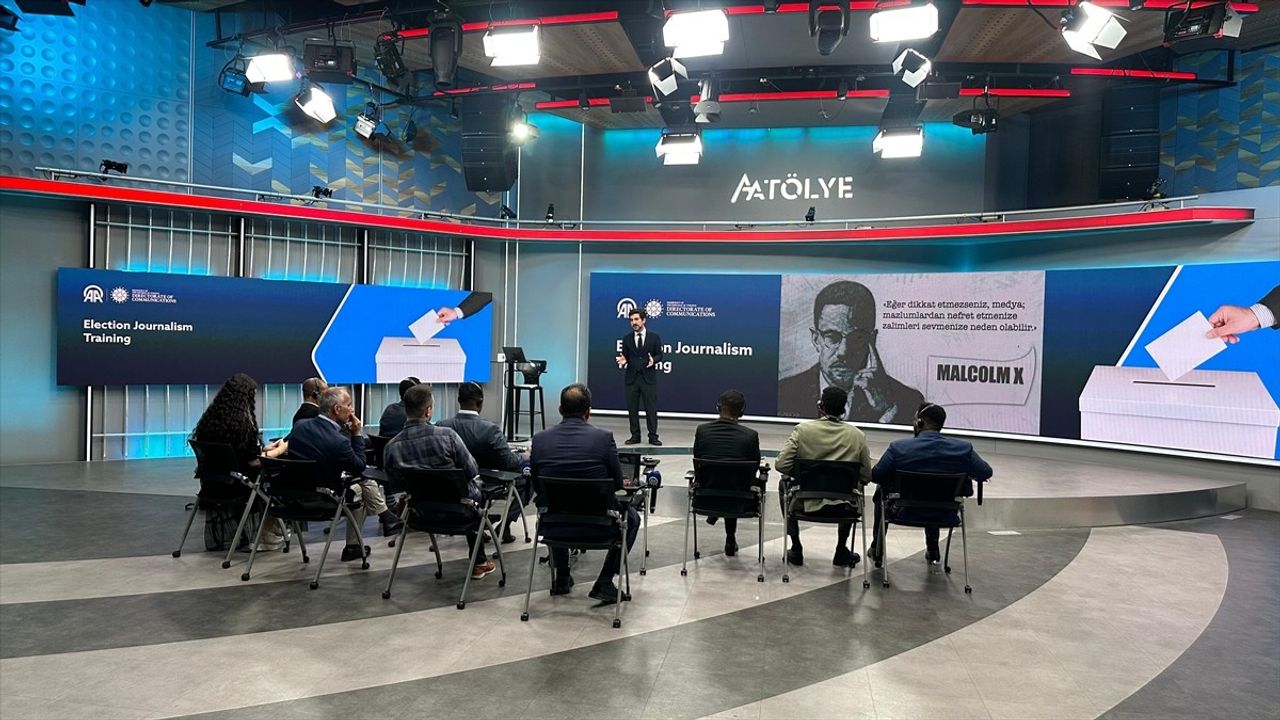 Somalili Gazeteciler Türkiye'de Eğitim Programına Katıldı