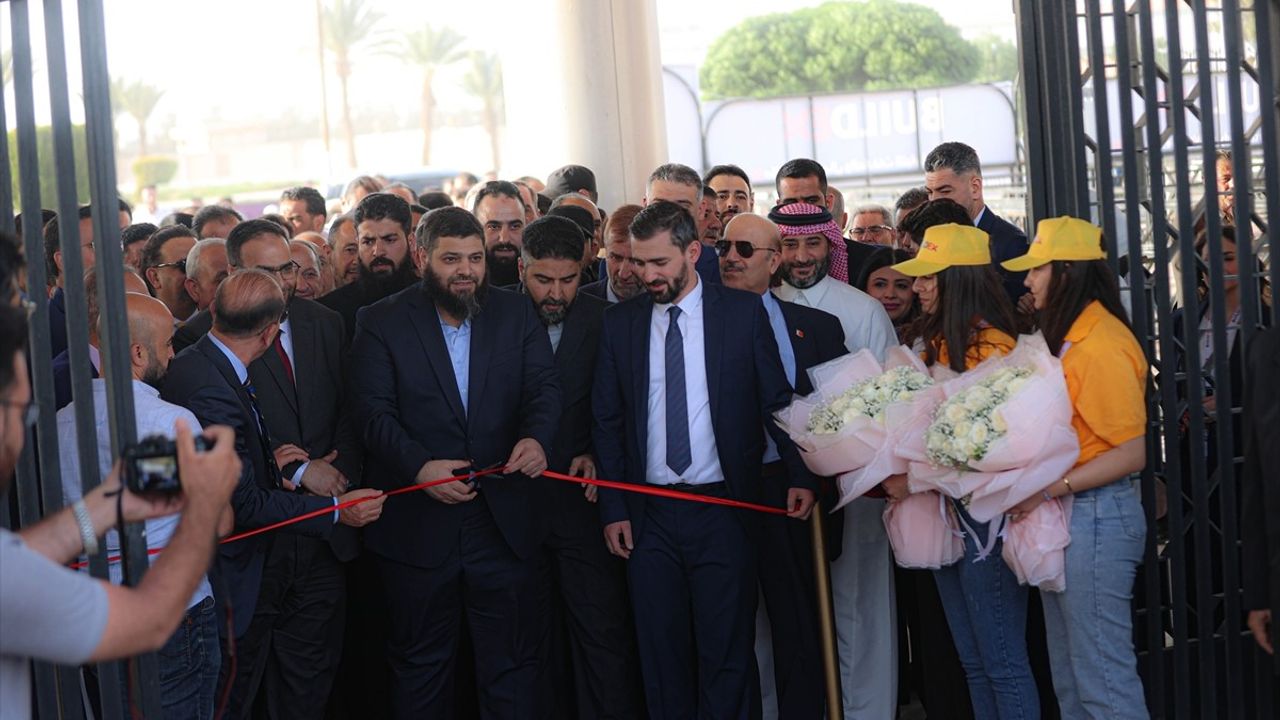 Suriye'de Uluslararası İnşaat Fuarı Başladı