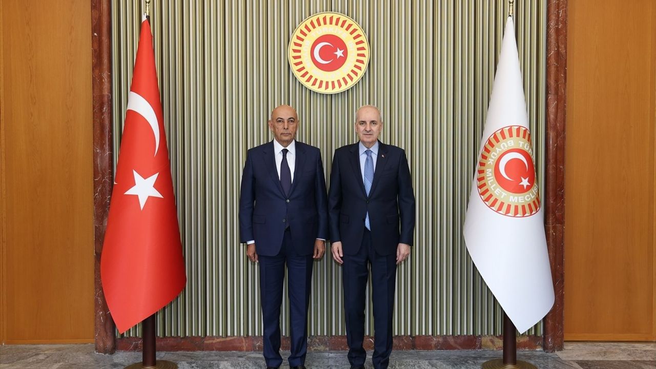 TBMM Başkanı Kurtulmuş, Azerbaycan Heyetini Kabul Etti