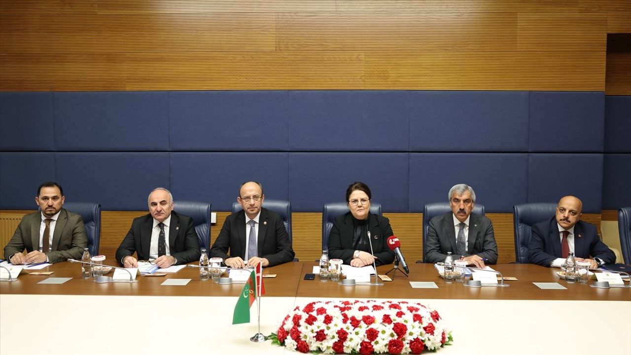 TBMM'de Türkmenistan Ombudsmanı ile İnsan Hakları Görüşmesi