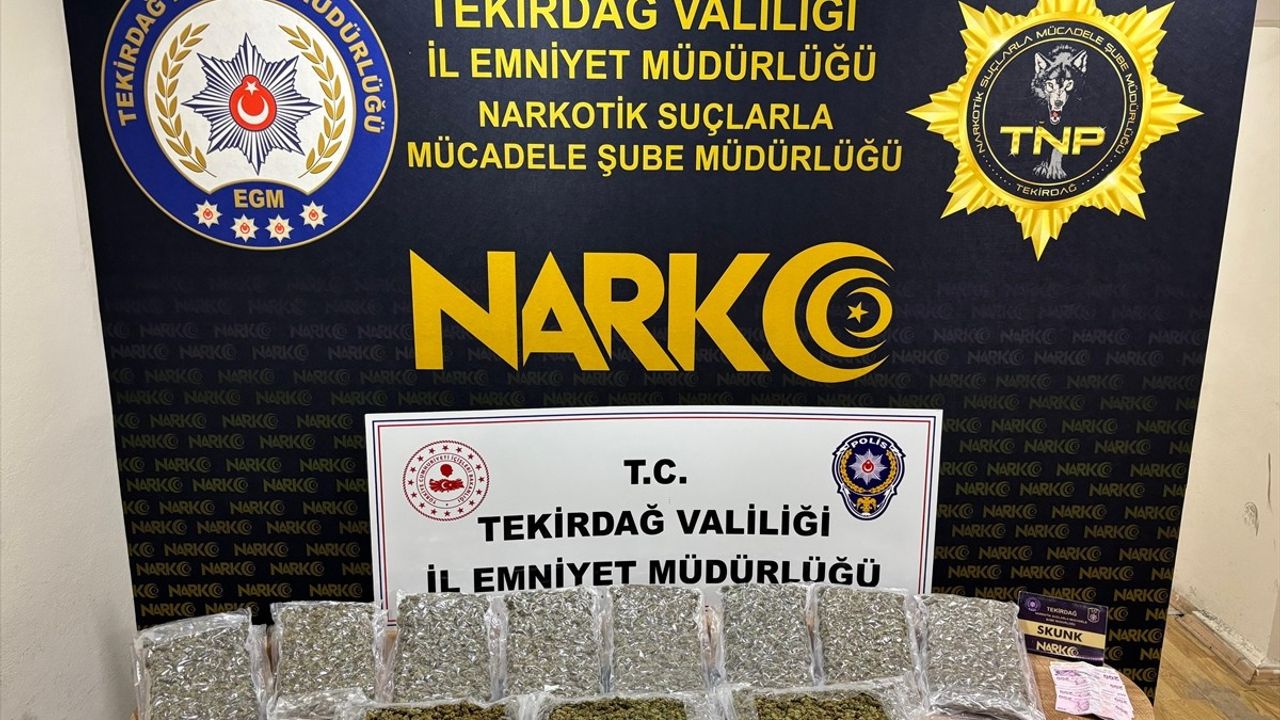 Tekirdağ'da Uyuşturucu Operasyonu: Tır Sürücüsü Tutuklandı