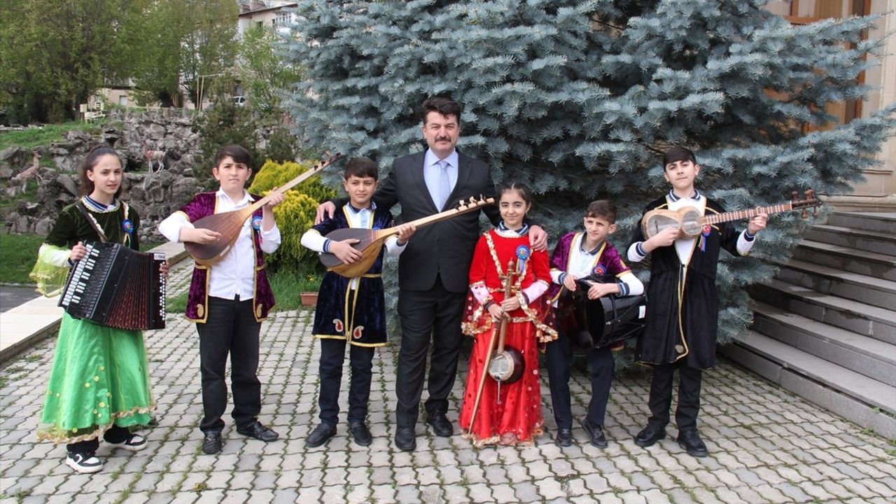 TİKA'dan Daşkesen'deki Çocuklara Müzik Desteği